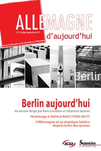 Couverture de Berlin aujourd'hui