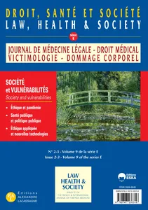 Couverture de Le consentement vaccinal des plus vulnérables en période de pandémie