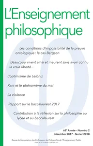 Couverture de La violence