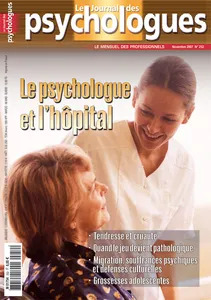 Couverture de Être psychologue dans un service hospitalier de cardiologie