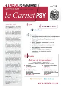 Couverture de Névrose traumatique ou névrose traumatisée ? A propos d'une ancienne résistante de la seconde guerre mondiale