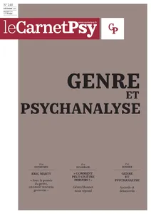 Couverture de Une psychanalyse émancipée par les théories du genre ?