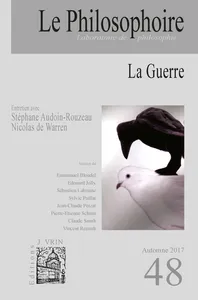 Couverture de Les deux guerres mondiales et la philosophie