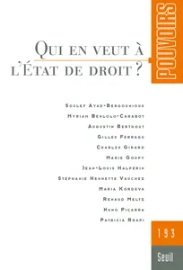 Couverture de L’« illibéralisme », ou les gouvernements contre l’État de droit