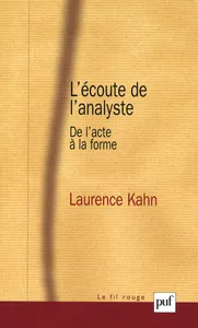 Couverture de L'écoute de l'analyste
