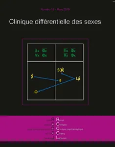 Couverture de Clinique différentielle des sexes