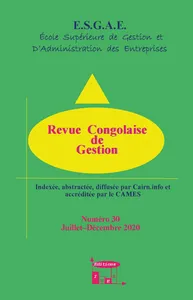 Couverture de La gestion comptable des Institutions Financières Islamiques (IFI) dans l’espace UEMOA : réalités et perspectives