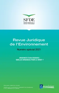 Couverture de La protection de la biodiversité en haute mer, une urgence écologique