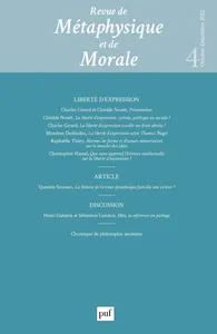 Couverture de La théorie de l’erreur épistémique fait-elle une erreur ?