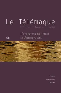Couverture de L’éducation politique en Anthropocène