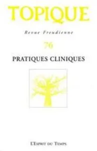Couverture de Pratiques cliniques