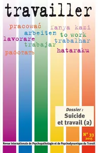 Couverture de Traumatisme et travail dans l’étiologie des névroses de guerre